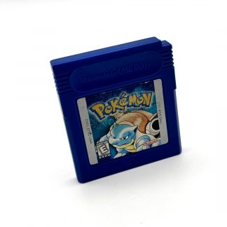 Pokemon Blue (Game Boy Color, 1998) Authentic *NEW BATTERY* w/ Save Game