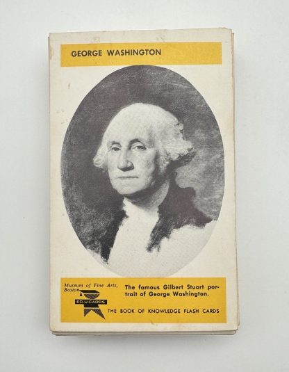 Vintage 1960 Flash Cards - The Book Of Knowledge Vol II - Famous People - Educational Quiz Game - Image 7