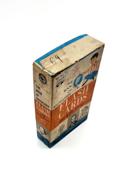 Vintage 1960 Flash Cards - The Book Of Knowledge Vol II - Famous People - Educational Quiz Game - Image 11