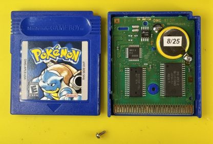 Pokemon Blue (Game Boy Color, 1998) Authentic *NEW BATTERY* w/ Save Game - Image 5