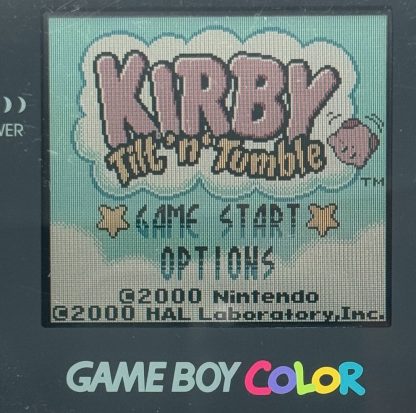 Kirby Tilt 'n' Tumble (Game Boy Color GBC 2001)  - Tested Authentic, Saves - Image 8