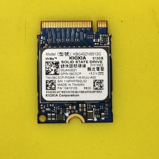 KIOXIA KBG40ZNS512G 2230 M.2 NVMe 512GB 08C3CP 8C3CP