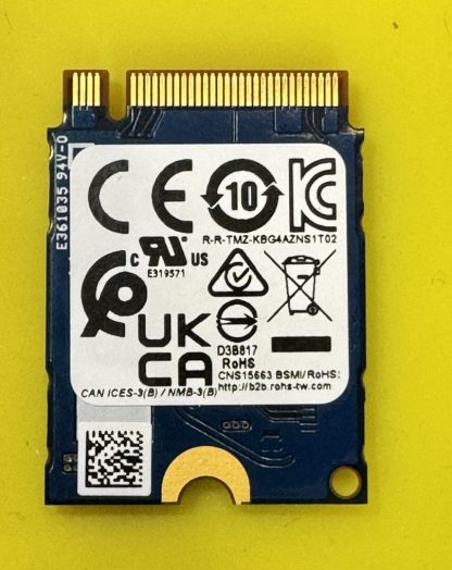 KIOXIA KBG40ZNS512G 2230 M.2 NVMe 512GB 08C3CP 8C3CP - Image 4