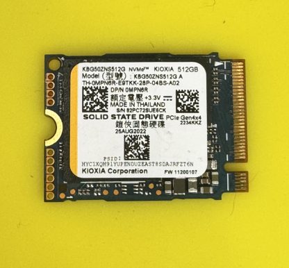 KIOXIA KBG50ZNS512G 2230 M.2 NVMe 512GB 0MPN6R MPN6R