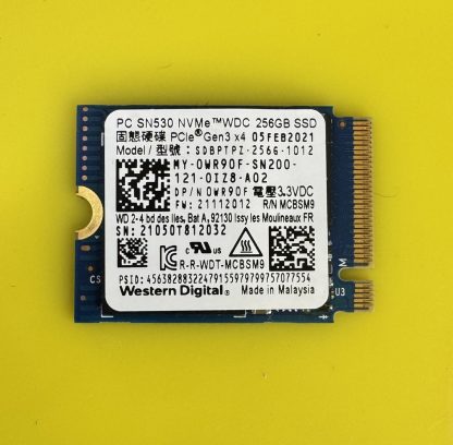 Western Digital WD SN530 256GB SSD M.2 2230 30mm NVMe 0WR90F WR90F