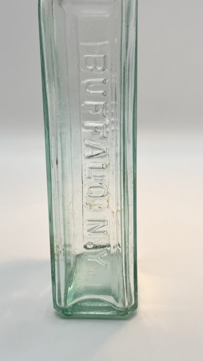 Antique R.V. Pierce Medicine Bottle – Buffalo NY – 9” Glass Patent Medicine Collectible - Image 3