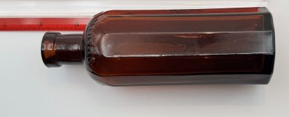 Vintage Kendall’s Spavin Cure for Human Flesh – 5 1/2” Tall – 2” Wide –  Bottle – Brown Tint - Image 8