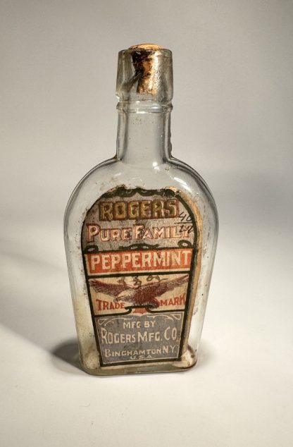 Vintage Rogers Pure Family Peppermint Bottle - Binghamton, NY - Image 2
