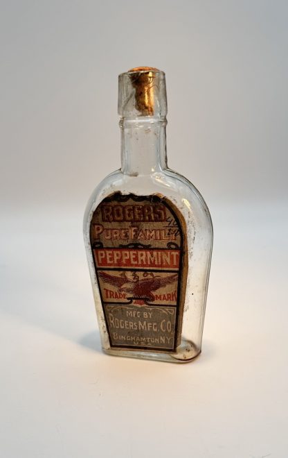 Vintage Rogers Pure Family Peppermint Bottle - Binghamton, NY - Image 4