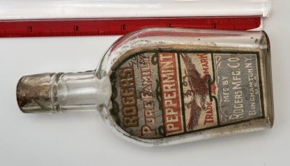 Vintage Rogers Pure Family Peppermint Bottle - Binghamton, NY - Image 6