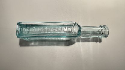 Vintage Dr. S. Pitcher’s Castoria Bottle - Rare "Snow" Glass - Image 5