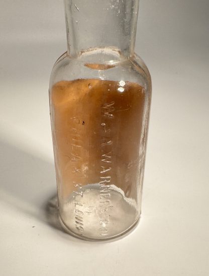 Vintage Clear Glass Arthrosia Medicine Bottle w/ Original Label – 19th Century Patent Medicine - Image 6