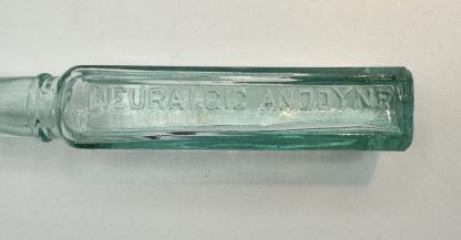 Vintage Aqua Blue Neuralgic Anodyne Patent Medicine Bottle by T Witchell Champlin & Co - Image 6