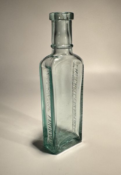 Vintage Aqua Blue Neuralgic Anodyne Patent Medicine Bottle by T Witchell Champlin & Co - Image 7