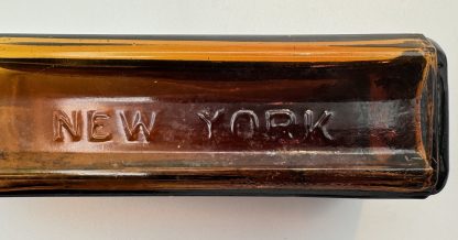 Antique Glover's Imperial Mange Medicine Bottle, Embossed Vintage Veterinary Collectible, Early 20th Century New York - Image 8