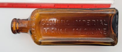 Antique Glover's Imperial Mange Medicine Bottle, Embossed Vintage Veterinary Collectible, Early 20th Century New York - Image 5