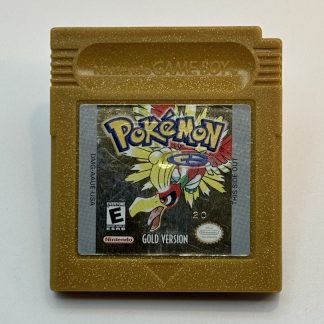 Pokemon Gold Version - Authentic *NEW BATTERY* w/ Save Game - Near Mint