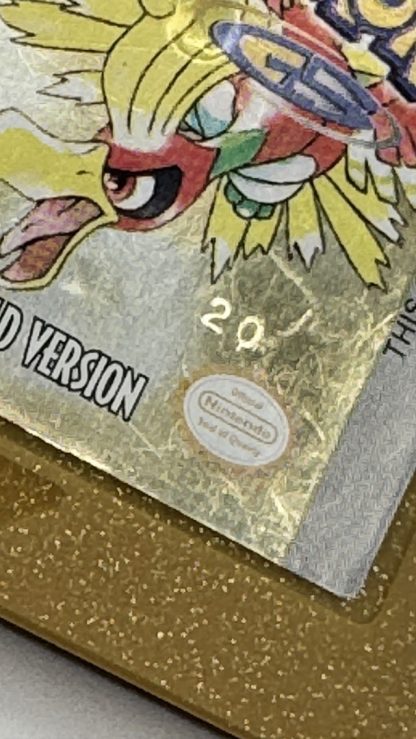 Pokemon Gold Version - Authentic *NEW BATTERY* w/ Save Game - Near Mint - Image 6