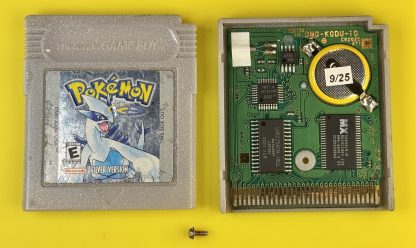 Pokemon Silver (Game Boy Color, 2000) Authentic *NEW BATTERY* & Save Game - Image 5