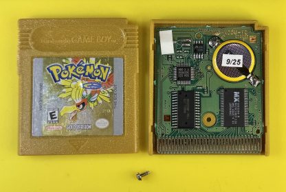 Set of Authentic Pokemon Gold and Pokemon Silver (Game Boy Color)- New Battery & Full Save Game - Image 2