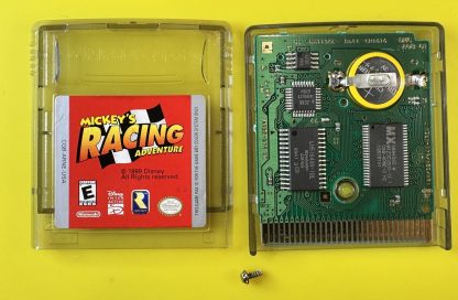 Vintage Game Boy Mickey’s Racing Adventure Cartridge – Tested & Working – New Save Battery - Image 2