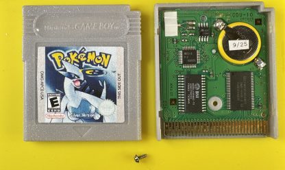Pokemon Silver (Game Boy Color, 2000) Authentic *NEW BATTERY* - Image 5