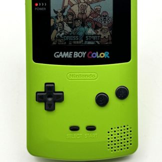 Nintendo Game Boy Color - Kiwi Lime Green CGB-001 - Cleaned / Tested / Working
