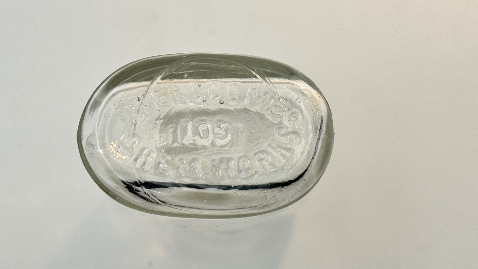 Vintage Clear‑Glass Patent Medicine Bottle Lot – 4 Bottles (1855‑1900) – Embossed & Classic - Worm Syrup - Image 9