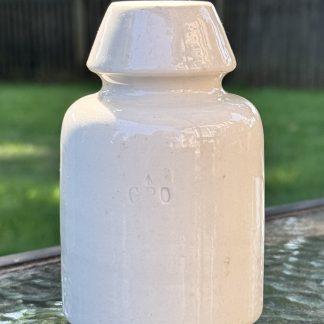 Vintage 1936 GPO White Ceramic Telephone Insulator – 1936 – GPO – Telegraph Pole