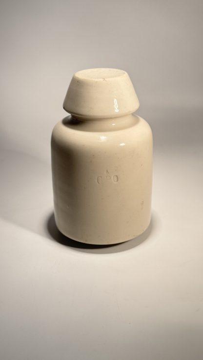 Vintage 1936 GPO White Ceramic Telephone Insulator – 1936 – GPO – Telegraph Pole - Image 2