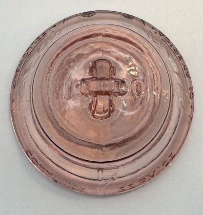 Vintage 1990 Telephone Pioneers of America Glass Bell Paperweight - Westinghouse - Image 5