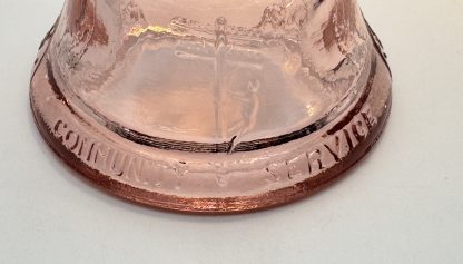 Vintage 1990 Telephone Pioneers of America Glass Bell Paperweight - Westinghouse - Image 6