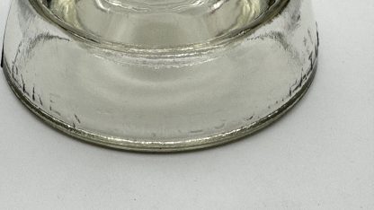 Vintage Pyrex Clear Glass Insulator #63 Saddle Style Made In USA - Image 2