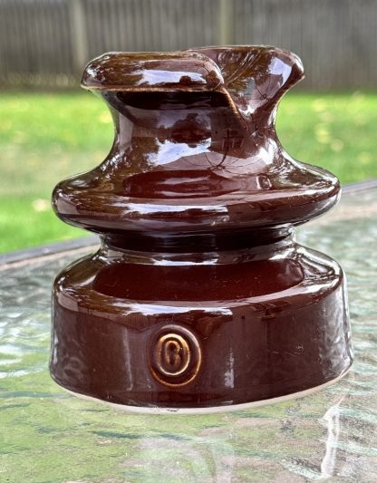 Antique 1934 Ohio Brass Kingpin Insulator No. 34848