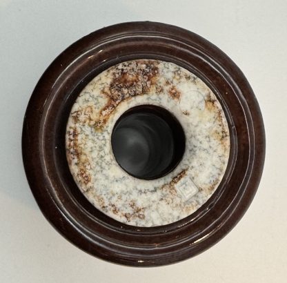 Vintage Peirce 355 Ceramic Insulator - Historical Electrical Artifact - Image 3