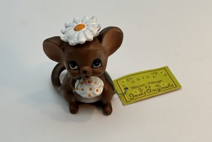Vintage Josef Originals Mouse Village Bride Figurine - Charming Ceramic Collectible