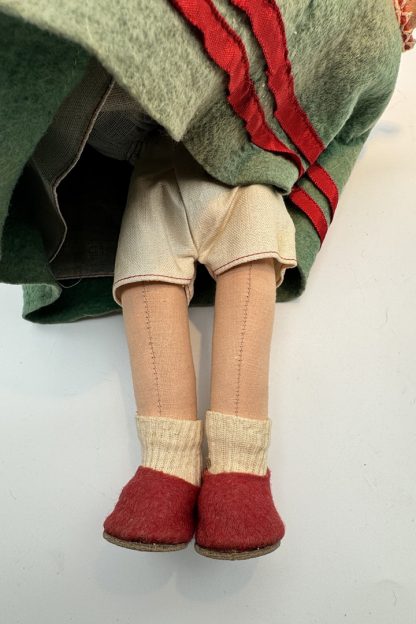 Vintage Magis Roma Doll - Hand Painted Face & Tambourine - Image 6