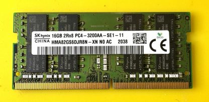 SK hynix 16GB 1RX8 PC4-3200AA Laptop Ram HMAA2GS6AJR8N-XN