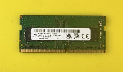 Micron16GB 1RX8 PC4-3200AA Laptop Ram MTA8ATF2G64HZ-3G2B2