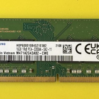 Samsung 16GB 1RX8 PC4-3200AA Laptop Ram M471A2G43AB2-CWE