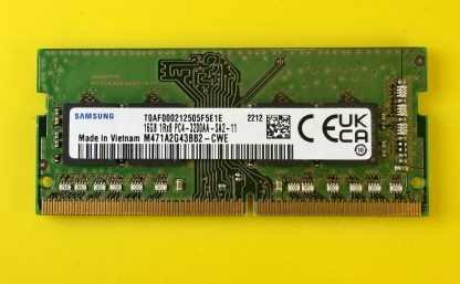 Samsung 16GB 1RX8 PC4-3200AA Laptop Ram M471A2G43BB2-CWE