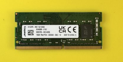 Kingston 16GB 1RX8 PC4-3200AA Laptop Ram 9995700-020.A00G