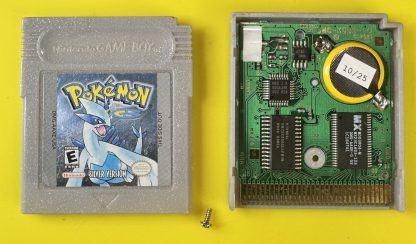 Pokemon Silver (Game Boy Color, 2000) Authentic *NEW BATTERY* & Save Game - Image 4