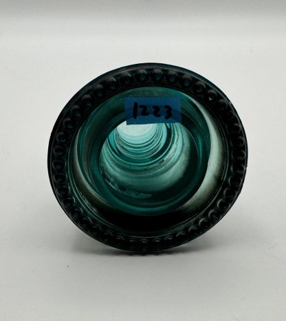 Vintage Hemingray No. 42 Glass Insulator - Aqua Blue Green, 4" Tall - CD154 - Image 3