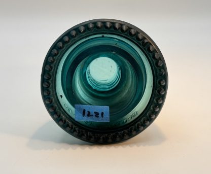 Vintage Hemingray No. 42 Glass Insulator - Aqua Blue Green, 4" Tall - CD154 - Image 3