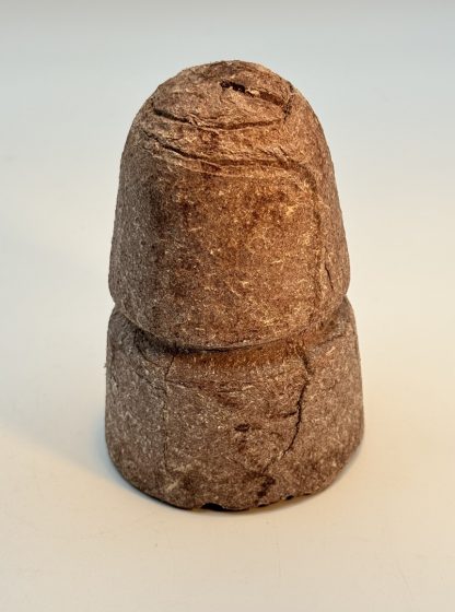 Vintage Unembossed Arizona Beehive Insulator - Reddish Brown - WWII Era - Rare Mica Composite - Image 5