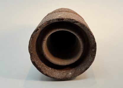 Vintage Unembossed Arizona Beehive Insulator - Reddish Brown - WWII Era - Rare Mica Composite - Image 7