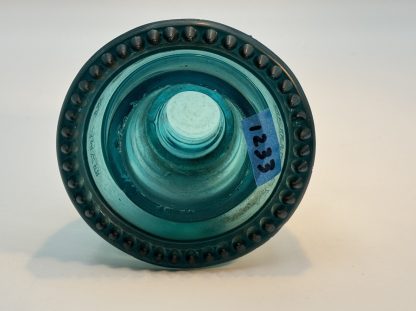 Vintage Hemingray No. 42 Glass Insulator - Aqua Blue Green, 4" Tall - CD154 - Image 5