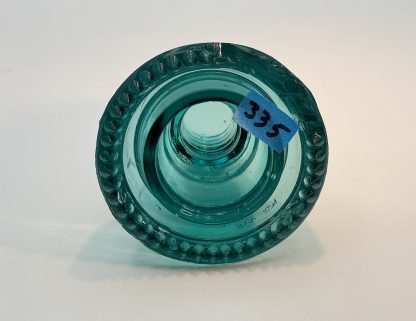 Vintage Hemingray No 40 Insulator - Aqua Glass - Rough Condition - Collector’s Item - Image 4