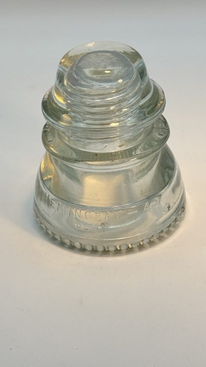 Vintage Hemingray Insulator Lot - 3 Different Sizes - Clear Glass - Made in USA - Collector’s Set - Image 7
